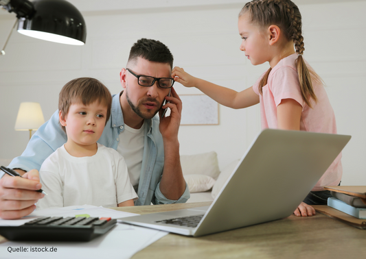 Familie im Dauerstress - Wie überreizte Eltern die Psyche der Kinder prägen