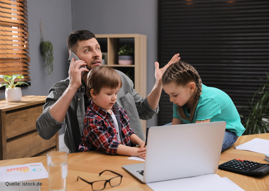 Überarbeitet, erschöpft, überfordert - Die Doppelbelastung moderner Eltern in der Arbeitswelt