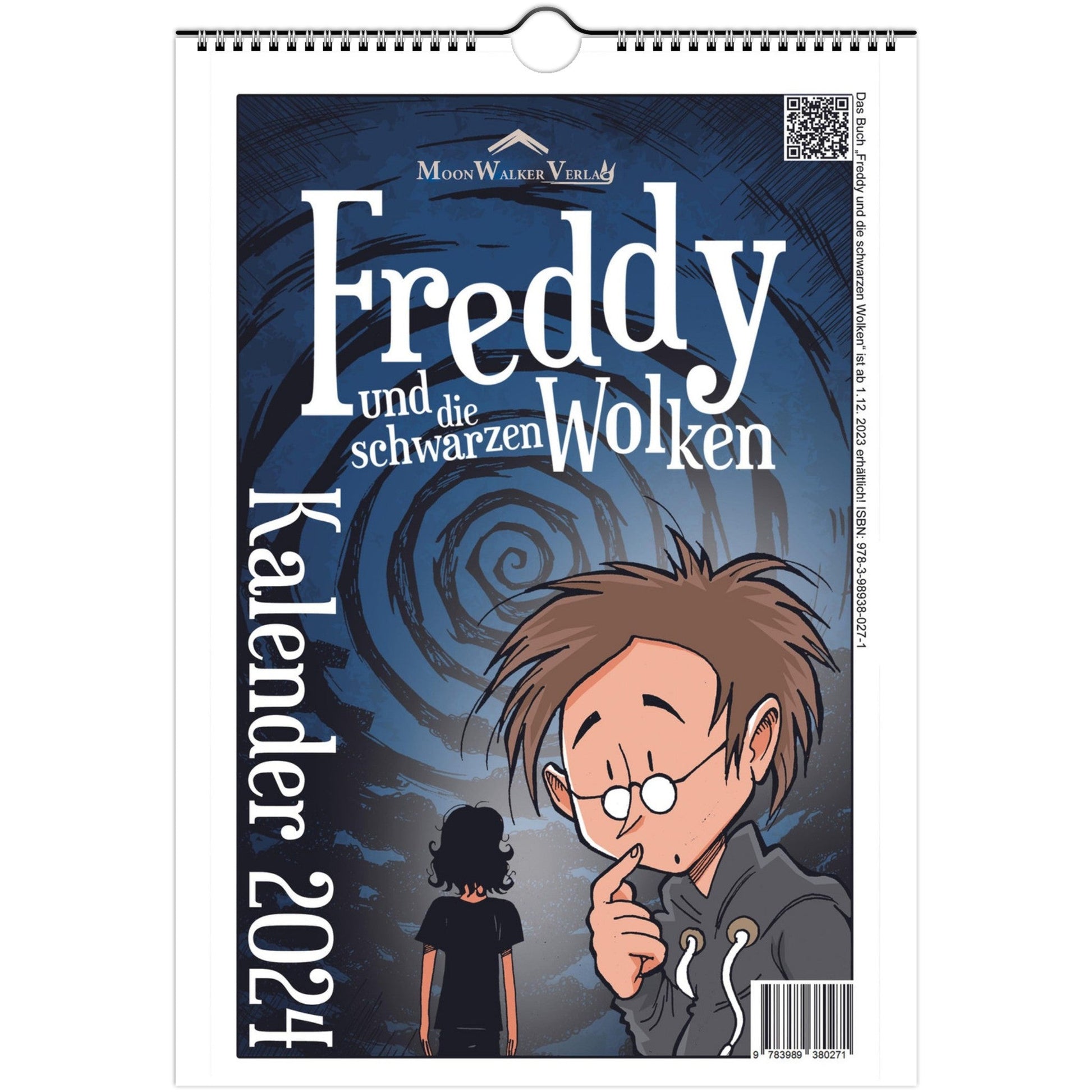 Kalender 2024 "Freddy und die schwarzen Wolken" - MoonWalker Verlag