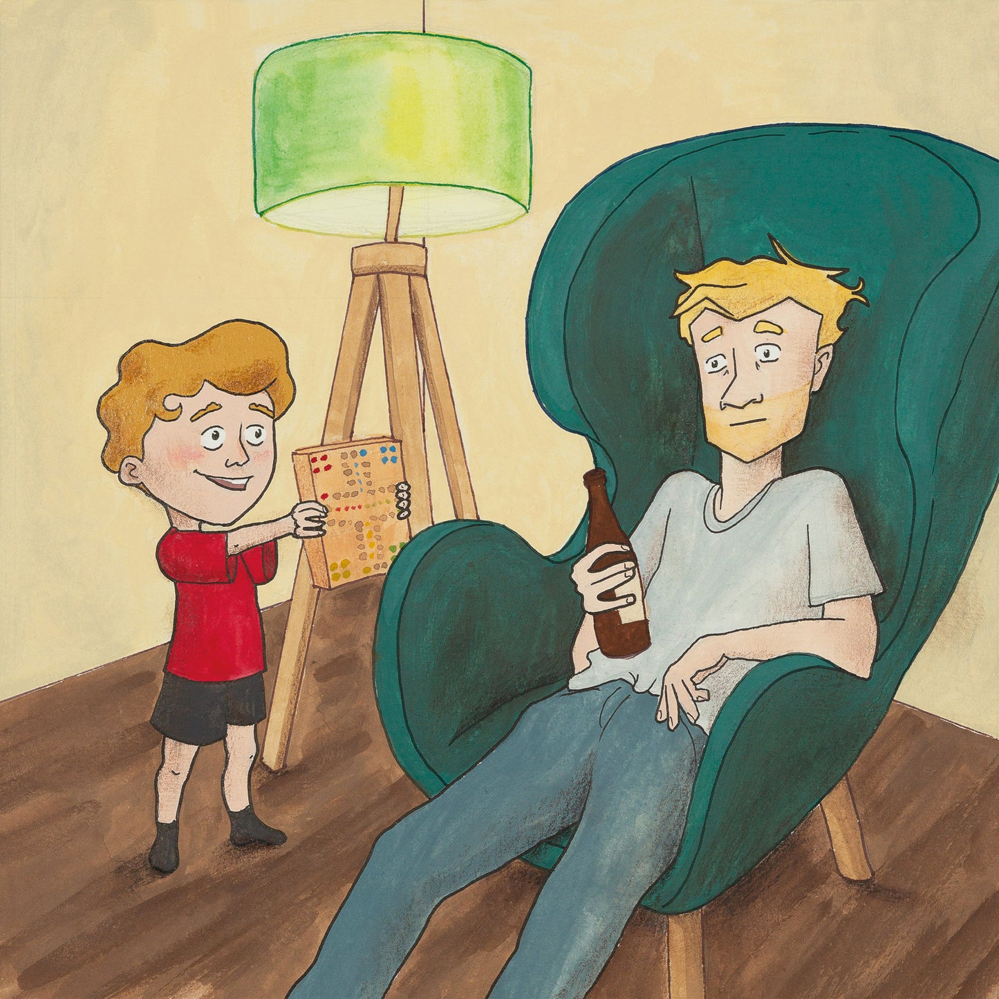 Papa ohne Grummelbären und Kater I Alkoholsucht